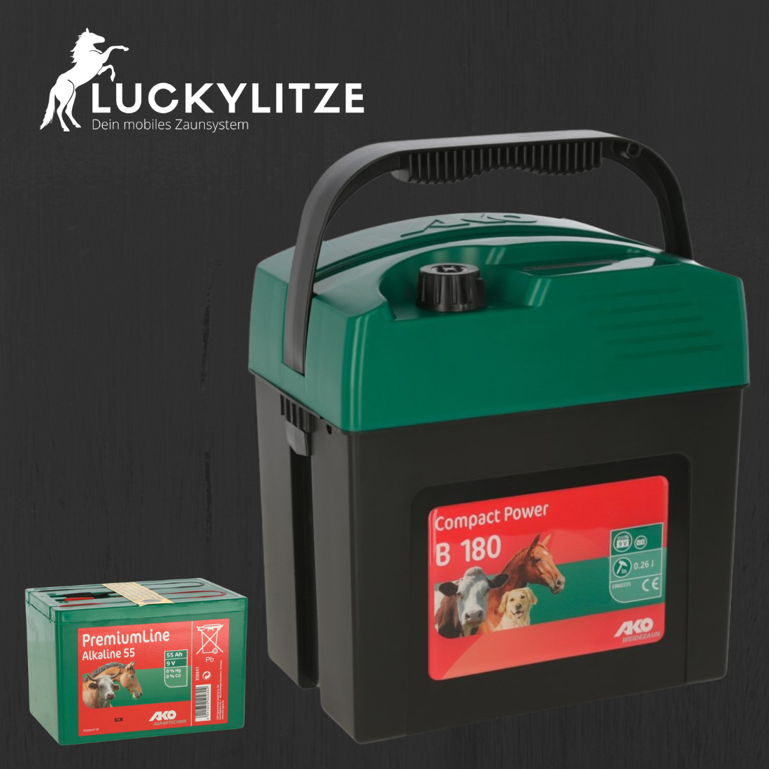 Stromgerät + Batterie